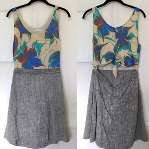 Rachel Roy Linen Skirt Dress Size 6